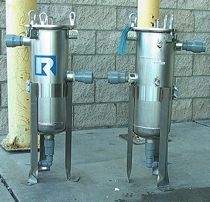 1 Of 2 Rosedale RC0815112P#1508BB Stainless Filter Canisters