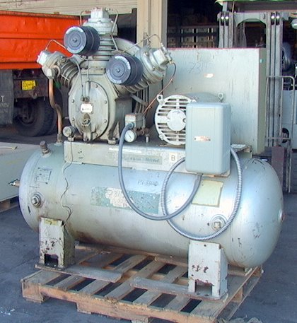 Older 20 hp 3 piston 2-stage ~100cfm Air Compressor