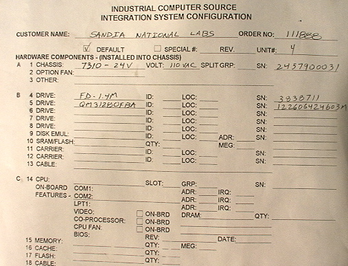 New 19 Rackmount Industrial Computer Chassis, Keyboard  