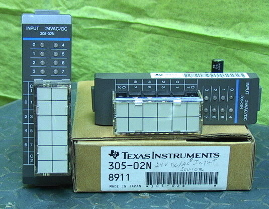 Texas Instruments 305-02N Input PLC Module 24VAC/DC 8-Channel