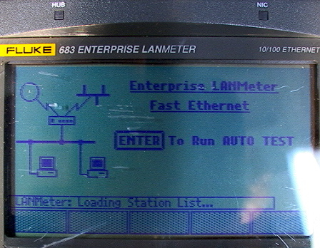 Fluke 683 Enterprise Lanmeter 10/100 Ethernet