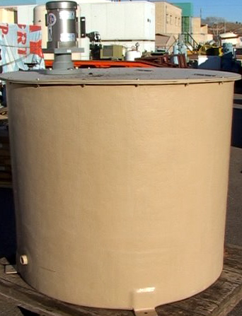 300 gallon FRP Chemical Mix Tank with Mixer & Level Switch