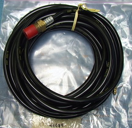 NOS L-TEC 250 41029 25' Welding Hose Cable TIG MIG