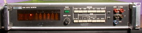 Nixie Tube Fluke 8300A Digital Voltmeter