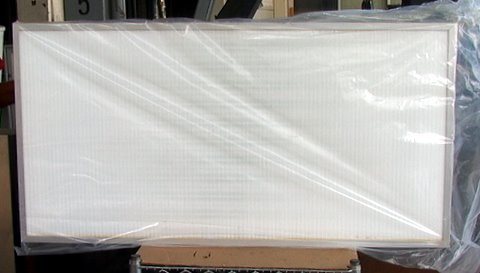 NIB Flanders 725 cfm HEPA Air Filter 24" x 48" x 3 - Click Image to Close