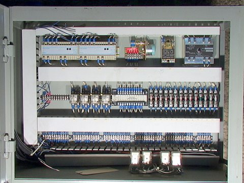 Electrical Power Controller Panel PLC Paladin Crompton Agastat - Click Image to Close