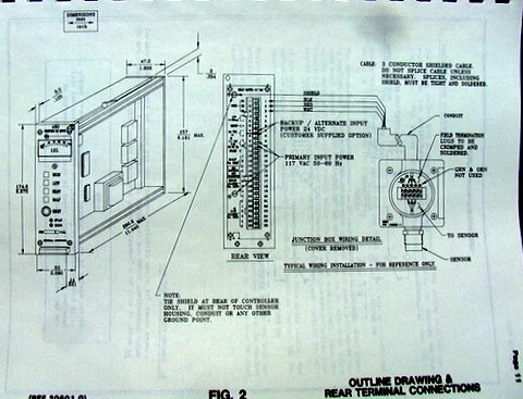 General Monitors 1 channel combustible gas monitor  