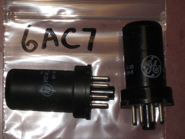 Set of 2 6AC7 Pentode Vacuum Tube - Click Image to Close
