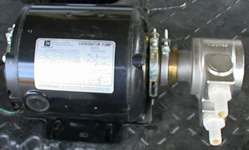 Emerson Carbonator Procon Vane Pump & 1/4th HP 230 Volt 1-Phase - Click Image to Close