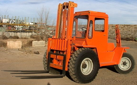 8000 lb Hyster Rough Terrain Forklift