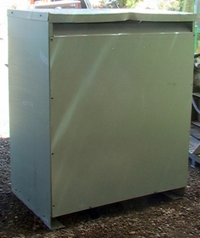 220 KVA ? GE Dry Transformer 480 - 240 with taps - Click Image to Close