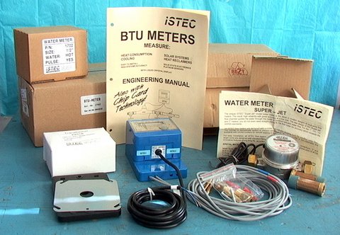 ISTEC Model 4001 BTU Meter Kit w/ #1702 Water Flowmeter
