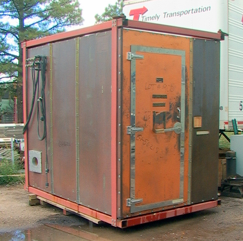 Lindgren RF Enclosure Faraday Cage Screen Room Solid Copper - Click Image to Close