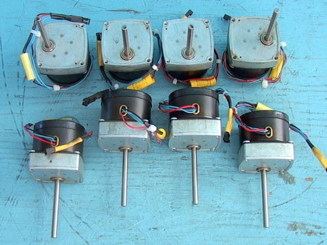 One Geared Permanent Magnet AC Synchronous motors Hurst 3202-014 - Click Image to Close