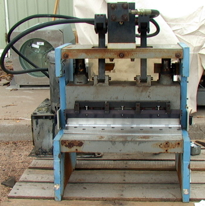 18" Hydraulic Power Sheet Metal Shear w/ Parker Hydraulic Pump