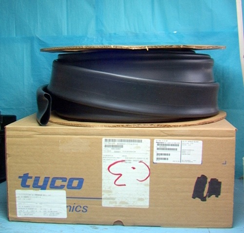 Tyco/Raychem D11555-000 2.0-inch Black Heat Shrinkable Tubing