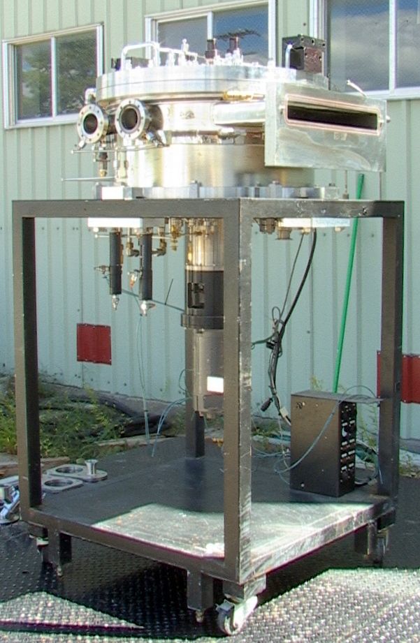 Large Stainless wafer CVD Process Deposition 24" Vacuum Chamber - Click Image to Close
