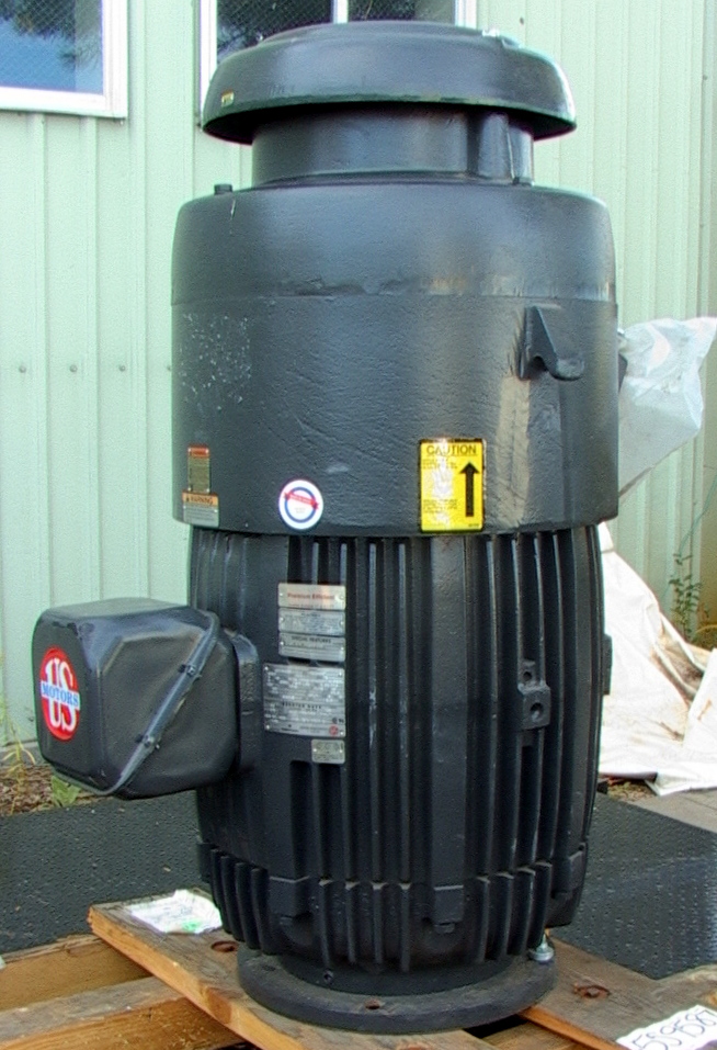 NEW Hollow Shaft 100HP 1780 rpm 460VAC 405TP Vertical Pump Motor - Click Image to Close