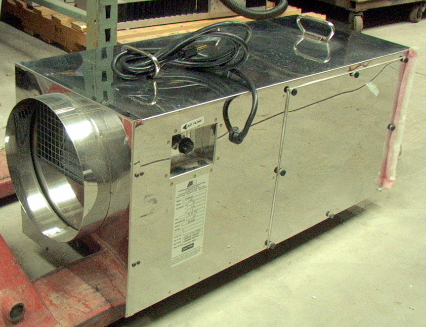 Portable IAF DASH-5G 10" 500cfm HEPA 4-stage air filter