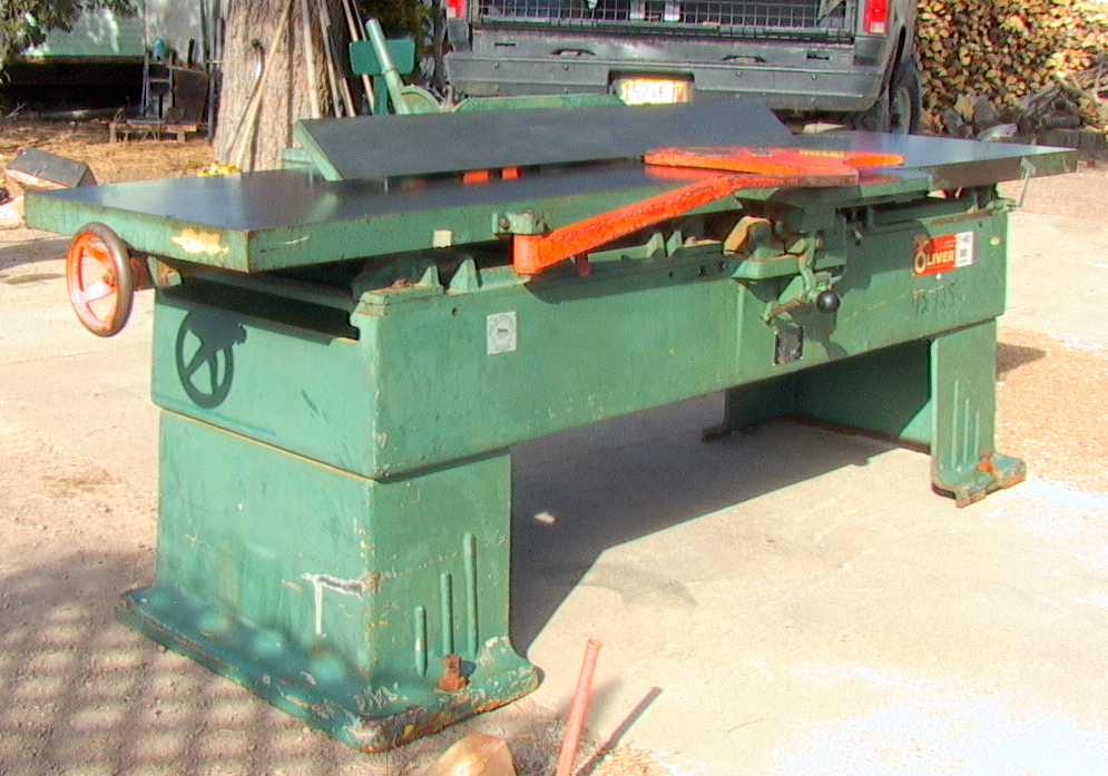 BIG Oliver 166-ED 24" Jointer Planer 5hp 3500# 9'x24" bed - Click Image to Close