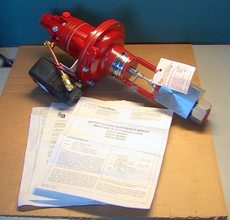 Badger Meter HP-30 30,000 PSI Air-To-Close Valve TLDA Positioner - Click Image to Close