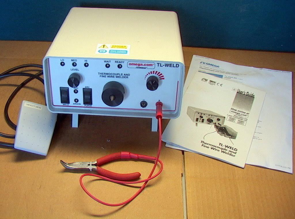 Omega TL-Weld Thermocouple and Fine Wire Welder
