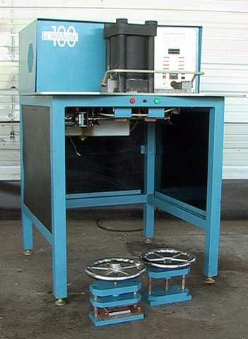 100-Ton automated Hydraulic Forming Press parts unit - Click Image to Close