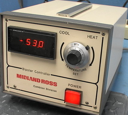 Midland Ross Bipolar temperature Controller for heating and