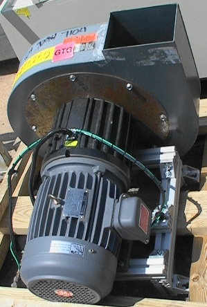 NEW 5 hp material handling centrifugal blower fan with electric