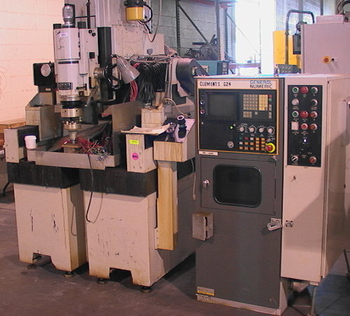 Clements G24 Precision CNC Vertical Jig Grinder - Click Image to Close