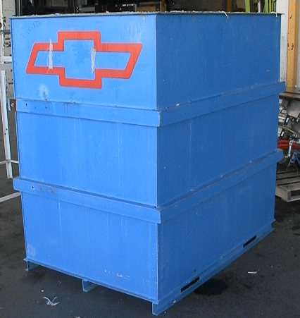 84 Cubic Foot/800-Gallon Empty Steel Power Supply Tank - Click Image to Close