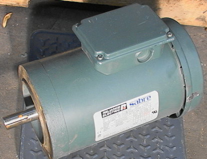 Electric Motor c-face Reliance sabre 2-hp 3-p 1720rpm 208-230/46 - Click Image to Close