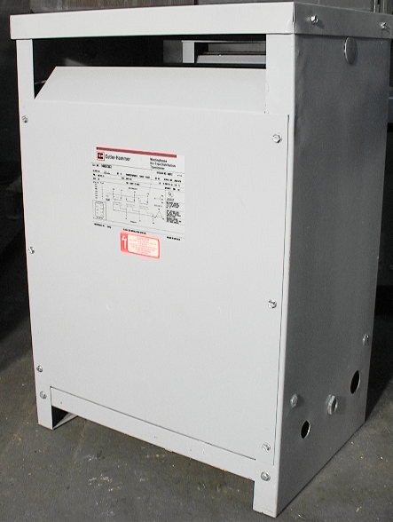 C-H 30 KVA Transformer 480D to 208/120Y Dry Type