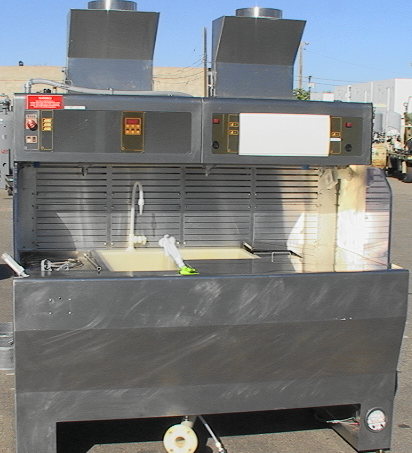 6' SCP Global Stainless Wet Chemical Solvent Sink with Fire det