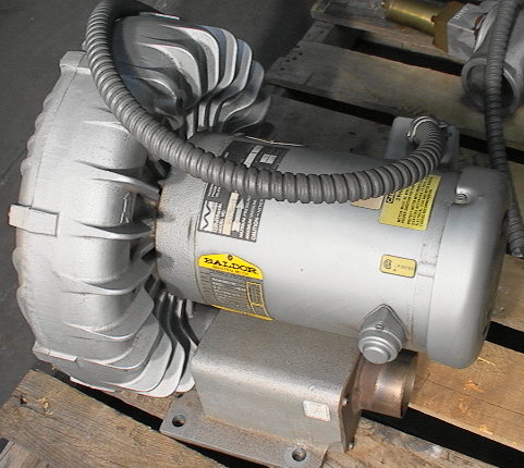 Whitlock R6335A-10 3.5hp Regenerative Blower 206cfm Vacuum 75"
