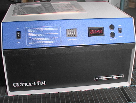 ULTRA-LUM UVC 515 Ultraviolet Multilinker NEW with documentation - Click Image to Close