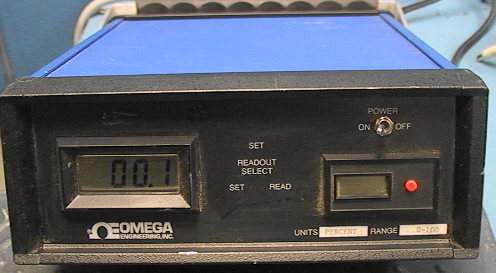 Omega Mass Flow Controller MFC? Power Supply Display Readout