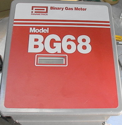 Panametrics BG68 Binary Gas Meter - Click Image to Close