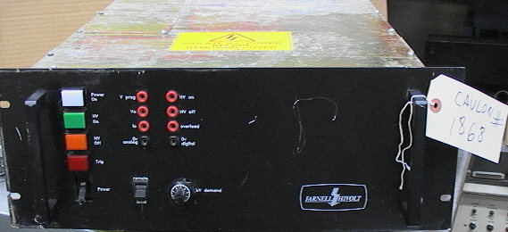Farnell Hivolt OL8000 High Voltage Power Supply A1010070 - Click Image to Close