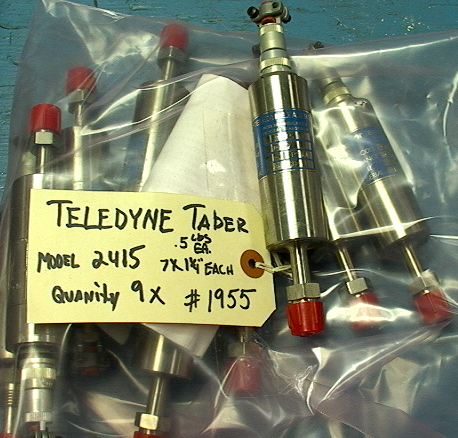 Teledyne Taber 2415 Pressure Transducer Sensor 0-30 psi