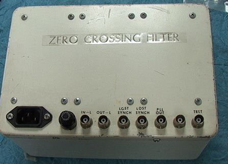 Zero Crossing Filter With 3 DC Power Supplies