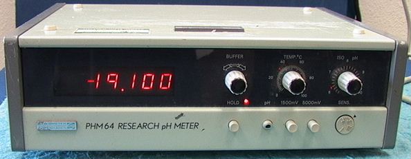 RADIOMETER PHM64 b Research pH Meter - Click Image to Close