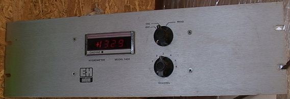 E+H Ondyne Model 1436 Hygrometer 6-channel 19 inch rackmount