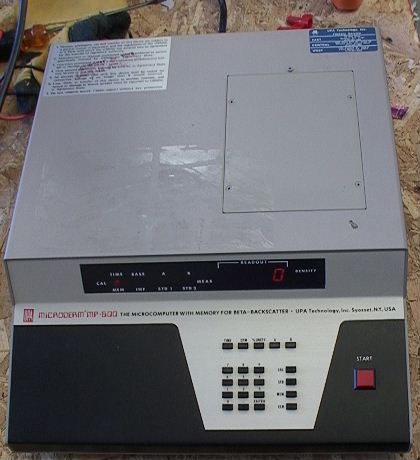 UPA Technology MP-600 Beta-BackScatter Film Thickness Tester Con - Click Image to Close