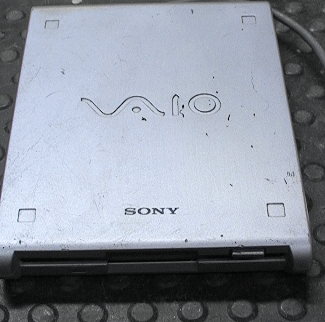 Sony VAIO PCGA-UFD5 External USB Floppy Drive.