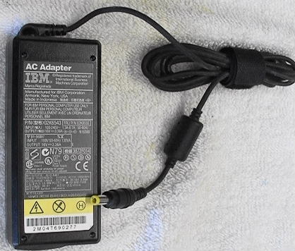 IBM AC Adapter P/N 02K6543 16 Volt DC At 3.36 Amps