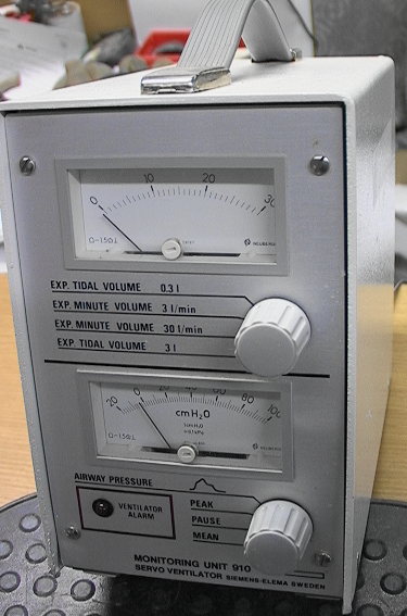 Siemens-Elema E037E-MU910 Monitoring Unit 910 Airway Pressure - Click Image to Close