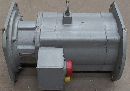 New, dual-shaft, two-speed, 3 horse power electric servo motor