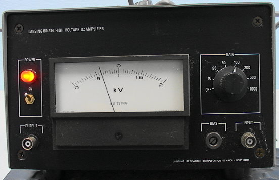 Lansing 890.314 2KV High Voltage DC Amplifier