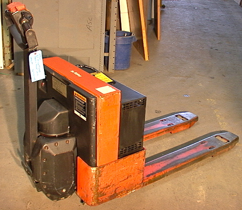 BT Prime Mover PMX 6" lift 4500# Electric Power Pallet Jack - Click Image to Close